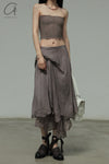 Marc Le Bihan 2500 Skirt French Handmade MLB-2500-BOIS DE ROSE